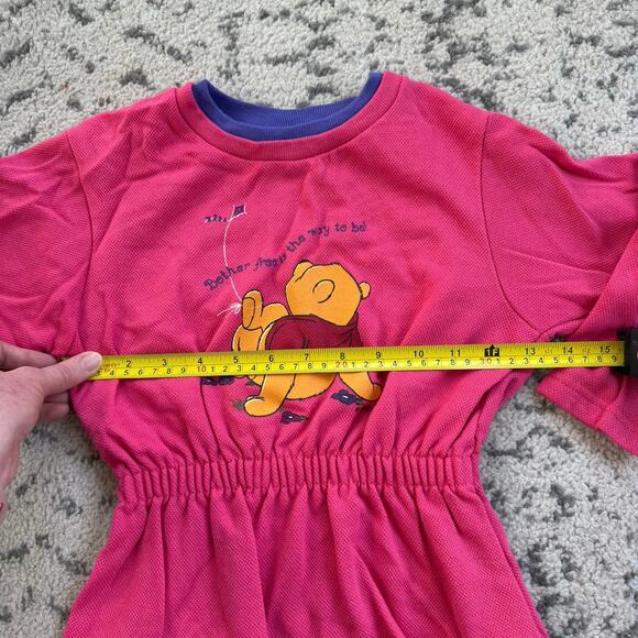 Vtg 1990s Winnie the Pooh Pink Peplum Top - Picture 8 of 8